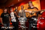 Music 4 Studios records The Temper Trap