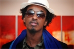 K'Naan waves his world cup flag at Music 4